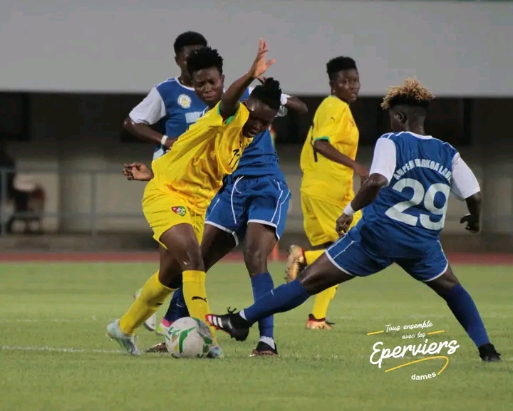 Préparatifs CAN féminine Maroc 2022: Les Éperviers Dames battues par Ampem Darkoa Ladies FC du Ghana 