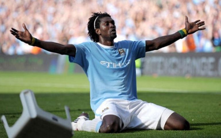 Souvenirs: statistiques complètes et vidéo des 19 buts du Togolais Emmanuel Shéyi Adébayor avec Manchester City