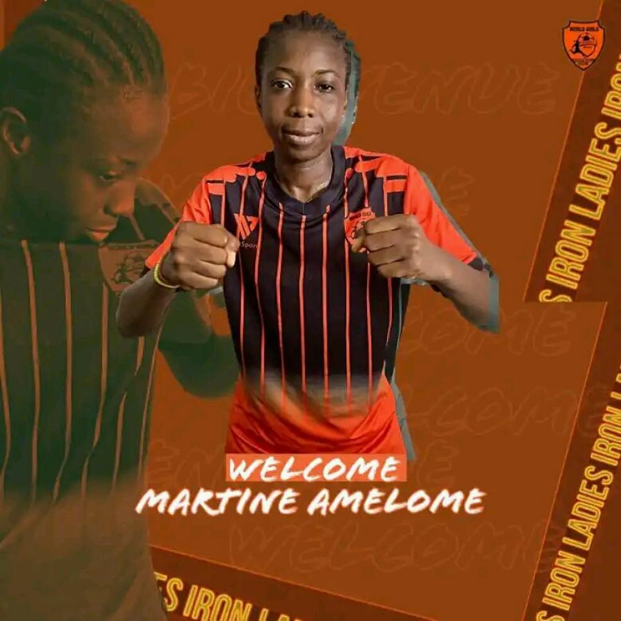 Martine AMELOME rejoint WORLD GIRLS FC au Liberia