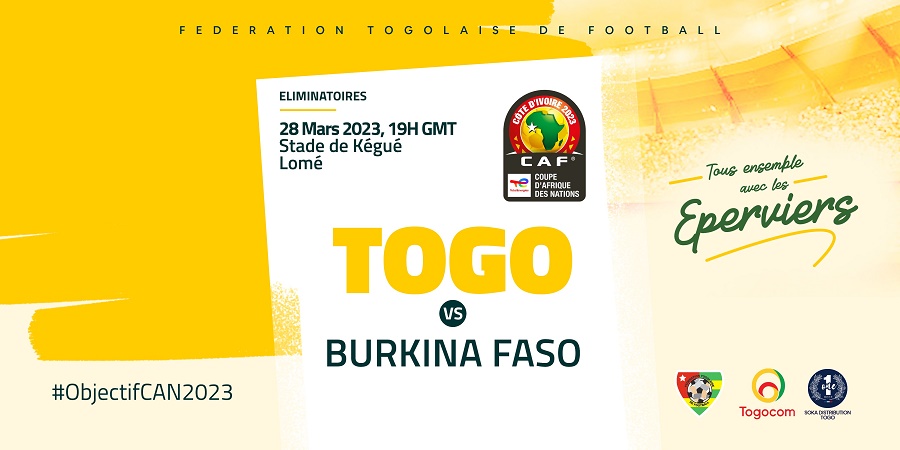 Eliminatoires CAN 2023 / J3: Livestream du match Burkina Faso vs Togo