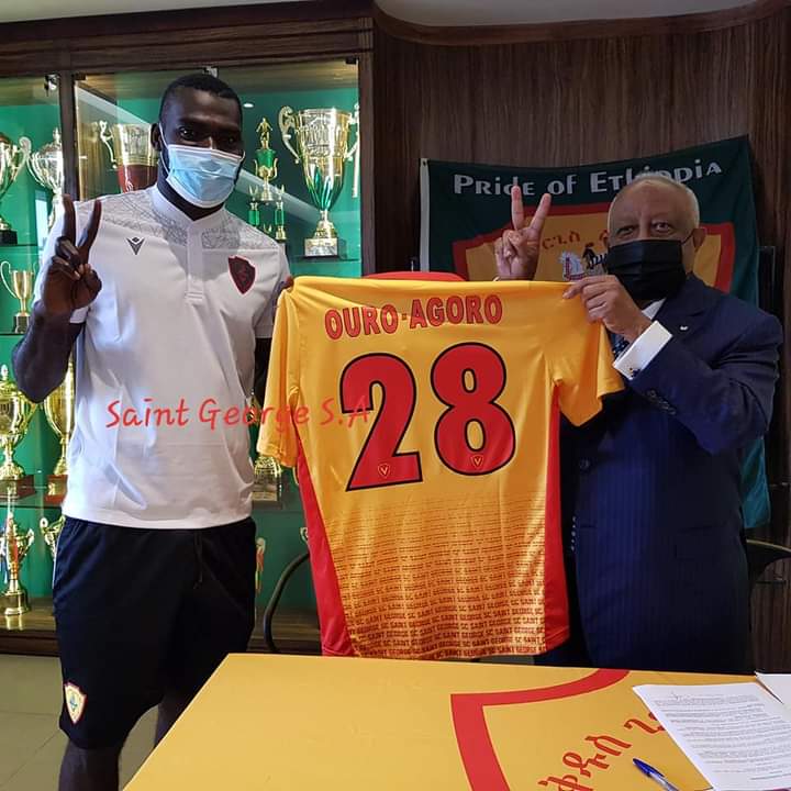 L'attaquant international togolais Ismaïl Ouro-Agoro présenté officiellement dans  son nouveau club. 