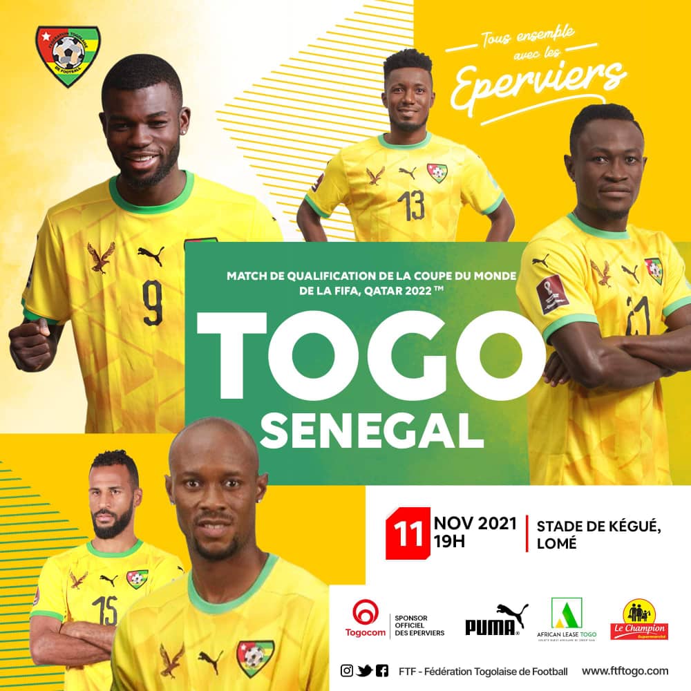 Togo vs Sénégal : Paulo Duarte et sa bande promettent tout donner ce soir.