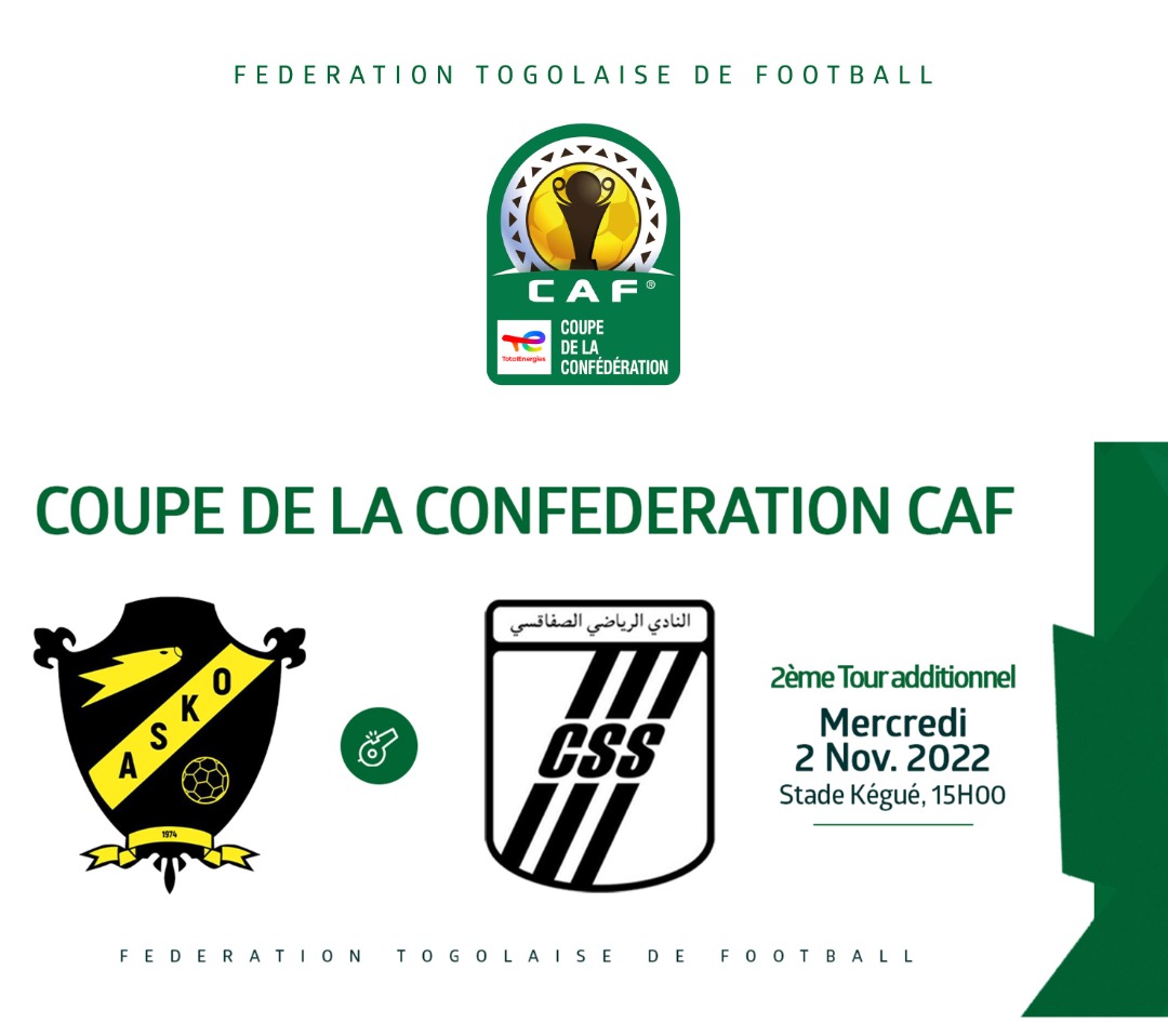 Tour de cadrage coupe CAF| ASKO vs CS Sfaxien : Les Kondonas face à un autre défi maghrébin ce mercredi à Kégué