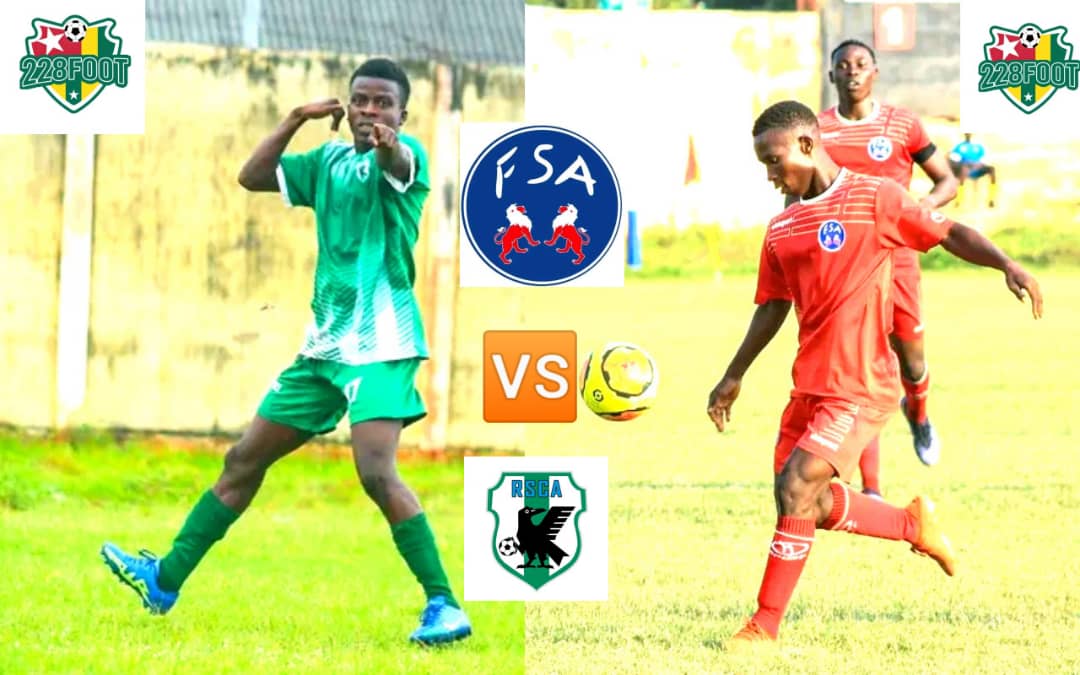 LRFLG/Championnat intra-ligue - Zone Agoè-Nyivé | FSA vs RSCA, l'attraction du chapitre 5, tout le programme